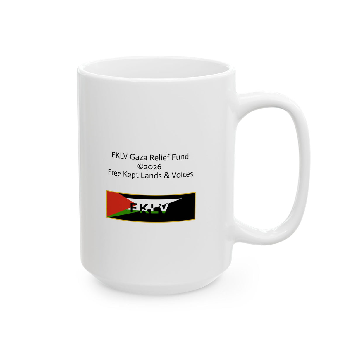 Freedom for Palestine Ceramic Mug (11oz, 15oz)